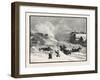 A Blizzard in Winnipeg, Canada, Nineteenth Century-null-Framed Giclee Print