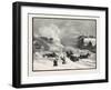 A Blizzard in Winnipeg, Canada, Nineteenth Century-null-Framed Giclee Print