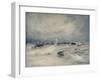 'A Blizzard on the Barrier', c1908, (1909)-George Marston-Framed Giclee Print