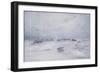 A Blizzard on the Barrier-George Marston-Framed Giclee Print