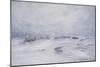 A Blizzard on the Barrier-George Marston-Mounted Giclee Print