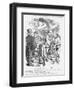 A Block on the Line, 1867-John Tenniel-Framed Giclee Print