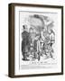 A Block on the Line, 1867-John Tenniel-Framed Giclee Print