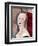 A Blond Woman (Portrait of Germaine Survag), 1918-Amadeo Modigliani-Framed Premium Giclee Print