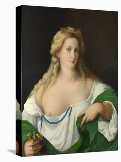 A Blonde Woman, C. 1520-Jacopo Palma Il Vecchio the Elder-Stretched Canvas