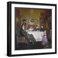 A Bloomsbury Family, 1907-Sir William Orpen-Framed Giclee Print