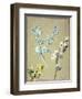 A Blue and a Lavender Hyacinth, and a Yellow Narcissus, C.1805-Jean-Louis Prevost-Framed Giclee Print