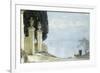 A Blue Day on Como, c.1900-Joseph Walter West-Framed Giclee Print