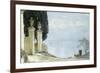 A Blue Day on Como, c.1900-Joseph Walter West-Framed Giclee Print