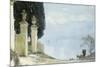 A Blue Day on Como, c.1900-Joseph Walter West-Mounted Giclee Print