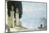A Blue Day on Como, c.1900-Joseph Walter West-Mounted Giclee Print