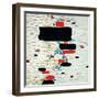 A Blue Dot-Munari Bruno-Framed Giclee Print