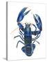 A Blue Lobster-Isabelle Brent-Stretched Canvas