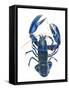 A Blue Lobster-Isabelle Brent-Framed Stretched Canvas