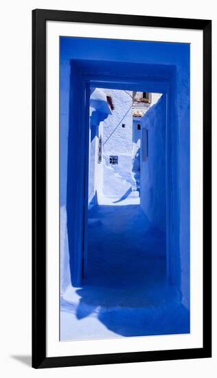 A Blue Passage in Moroccan Town-Steven Boone-Framed Photographic Print