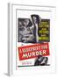 A Blueprint for Murder, Joseph Cotten, Jean Peters, 1953-null-Framed Art Print