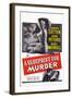 A Blueprint for Murder, Joseph Cotten, Jean Peters, 1953-null-Framed Art Print