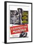 A Blueprint for Murder, Joseph Cotten, Jean Peters, 1953-null-Framed Art Print