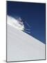 A Blur of Snow and Skis-null-Mounted Photographic Print