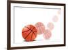 A Blurred Bouncing Basketball-Phase4Photography-Framed Photographic Print