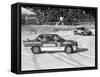 A BMW 325IX During the Chamonix Ice Race, France, 1989-null-Framed Stretched Canvas