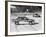 A BMW 325IX During the Chamonix Ice Race, France, 1989-null-Framed Photographic Print