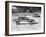 A BMW 325IX During the Chamonix Ice Race, France, 1989-null-Framed Photographic Print