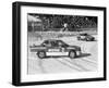 A BMW 325IX During the Chamonix Ice Race, France, 1989-null-Framed Photographic Print