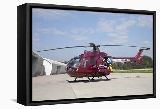 A Bo 105PAH Helicopter of the German Army Regiment 26-null-Framed Stretched Canvas