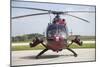 A Bo 105PAH Helicopter of the German Army Regiment 26-null-Mounted Photographic Print