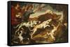 A Boar Hunt-Frans Snyders-Framed Stretched Canvas