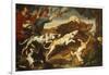 A Boar Hunt-Frans Snyders-Framed Giclee Print