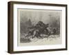 A Boar Hunt-Carl Friedrich Deiker-Framed Giclee Print