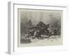 A Boar Hunt-Carl Friedrich Deiker-Framed Giclee Print