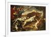 A Boar Hunt-Frans Snyders-Framed Premium Giclee Print