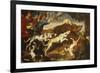 A Boar Hunt-Frans Snyders-Framed Giclee Print