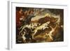 A Boar Hunt-Frans Snyders-Framed Giclee Print