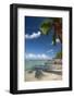 A Boat Floats Along the Sandy Praia Do Carneiros Near Tamamdere, North-Eastern Brazil-Alex Saberi-Framed Photographic Print