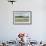 A Boat Moored at Low Tide in the River Camel Estuary at Padstow Cornwall UK-Julian Eales-Framed Photographic Print displayed on a wall