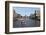 A Boat on a Canal in the Recently Developed Hafencity District of Hamburg, Germany, Europe-Stuart Forster-Framed Photographic Print