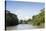 A Boat on an Igarape (Flooded Creek) in the Brazilian Amazon Near Belem, Para, Brazil-Alex Robinson-Stretched Canvas