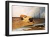 A Boat on the Beach-John Sell Cotman-Framed Giclee Print