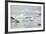 A Boat Sailing on the Pack Ice, Disko Bay, Ilulissat, Groenland-Françoise Gaujour-Framed Photographic Print