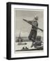 A Boatman on the Indus-null-Framed Giclee Print