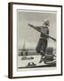 A Boatman on the Indus-null-Framed Giclee Print