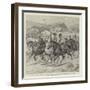 A Body of Chief Khama's Mounted Men-null-Framed Giclee Print