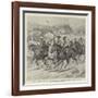 A Body of Chief Khama's Mounted Men-null-Framed Giclee Print