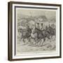 A Body of Chief Khama's Mounted Men-null-Framed Giclee Print