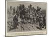 A Body of Police Returning to Berlin with their Prisoners after a Night Raid in the Suburbs-null-Mounted Giclee Print