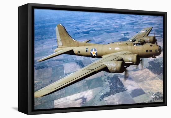 A Boeing B-17 Flying Fortress, 1944-American Photographer-Framed Stretched Canvas